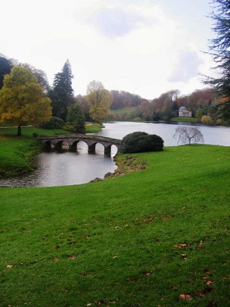 Stourhead - Palladian Bridge - Temple of Apollo